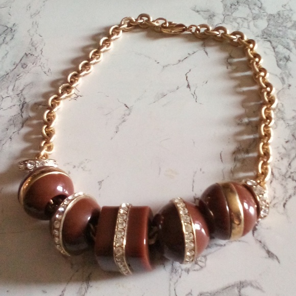 Vintage Chunky Statement Necklace - Picture 9 of 11